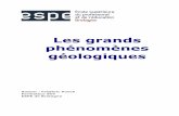 Les grands phénomènes géologiquesdionysos.espe-bretagne.fr/carelcarest/carest/prive/pe/... · 2015-06-19 · donc il existe un concordance évidente entre l'activité volcanique