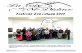 Festival des neiges 2015 - Municipalité de Saint-Didacesaint-didace.com/wp-content/uploads/2015/02/Journal-mars-2015... · - 5 BD de la série « Les légendaires ... Saviez-vous