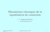 Mécanismes classiques de la signalisation de connexionrigault/12-Sig-et-Sigtran.pdf · Mécanismes classiques de signalisation RNIS. Claude Rigault, ENST, 8/1/03 Signalisation dans