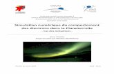 Simulation numérique du comportement des électrons …planeterrella.obs.ujf-grenoble.fr/IMG/pdf/planeterrella_anne_via... · magnifiques phénomènes naturels que sont les aurores