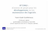 IFT3902 : (Gestion de projet pour le) développement, …pift3902/Automne%202004/... · Université de Montréal IFT3902 : (Gestion de projet pour le) développement, (et la) maintenance