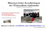 Mission Inter Académique de l'Éducation nationale · Gestion des parcours, ... Distribution d'une plaquette d'information sur le service scolaire et son fonctionnement (annexe ULE
