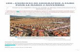 2DE : EXERCICES DE GEOGRAPHIE A FAIRE POUR …blog.ac-versailles.fr/lecturesdumonde/public/2DE_J/exercices_de... · I. Travail sur les inégalités à toutes les échelles au Mexique