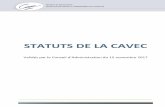 STATUTS DE LA CAVEC · sommaire page 4 sur 59 retraite et prevoyance experts-comptables et commissaires aux comptes sommaire partie 1 : la gouvernance de la cavec titre 1 dispositions
