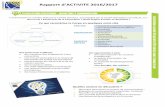 Rapport d’ACTIVITE 2016/2017 - corpo-elec-67.com€¦ · + 200 (*) demandes de renseignements / conseils juridiques, sociales, fiscales, techniques (*) de juin 2016 à mai 2017,