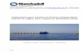 Catamarans pour travaux en fermes d’aquaculture …€¦ · de la Marine Marchante Espagnole, avec certificats du bateau émis par le dit organisme; en ... normative européenne,