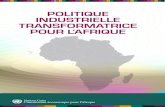 POLITIQUE INDUSTRIELLE Les pays africains sont en cours de ... · Figure 4.1 Droits de douane moyens sur les produits du ... CIRDI Centre international pour le règlement ... POCPA