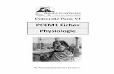 PCEM1 Fiches Physiologie - perso.ens-lyon.frperso.ens-lyon.fr/viet.duong/documents/Physiologie_PCEM.pdf · - travail cardiaque, respiratoire, osmotique = 20 % de la dépense de fond