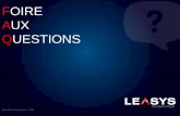 FOIRE AUX QUESTIONS - leasys.com · Qu'est-ce que la Location Longue Durée à Particuliers ? ... (charges d’exploitation) et non en frais d’investissement (immobilisations),