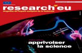 numéro spécial juin 2007 researcheu - European …ec.europa.eu/research/research-eu/pdf/research-specedu_fr.pdf · Demande d'abonnement à la version imprimée de research*eu ...