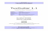 TuxGuitar 1 - archive.framalibre.org · Tutoriel Framasoft 3.3 Les pistes Cliquez sur « Piste ». - Première piste : permet d'accéder à la première piste. - Piste précédente