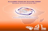 SOMMAIRE - fanaf.orgfanaf.org/article_ressources/file/Document_de_la _41eme_AG-2017.pdf · membres et mis en ligne sur le site de la ... risques et d’améliorer le cadre règlementaire