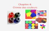 Chapitre 4: Chimie des couleurs - rendstacopie.e …rendstacopie.e-monsite.com/medias/files/chapitre-4-chimie-des... · - Les pigments : insolubles dans le milieu qui les contient.