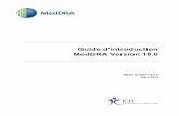 Guide d’introduction MedDRA Version 18 · avec la nouvelle version MedDRA, ainsi que sur le site Web de MedDRA sous la rubrique Aide Documentaire . ... homologué conforme à la