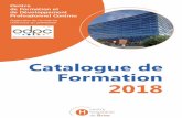 Centre de Formation et de Développement …ch-brive.fr/wp-content/uploads/2018/04/catalogue-formation-2018... · Formation continue pour les professionnels du secteur sanitaire et