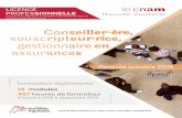 LICENCE ION RYTHME DE LA PROFESSIONNELLE … · 2018-01-12 · - Gestionnaire de contrats - Chargé·e de clientèle ... Économie du risque et de l’assurance US122U : ... d'assurance.