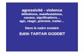 agressivité - violence - Toute la pédagogie en 1 clic...ww2.ac-poitiers.fr/ia16-pedagogie/IMG/pdf/violence_definitions.pdf · en relation avec les autres sur le mode du conflit,