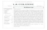 Le Cercle d histoire présente La Colonne - …©vrier-1-1-1.pdf · Comment savoir si ce qui existe n’existe pas ou si ce ... datant des années ’50 et se focalisant aux Etats
