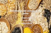 Microbiologie des céréales et des farines · Spécialité: Microbiologie, Hygiène et Biotechnologie Alimentaires Fonctions: - Professeur de l’Enseignement Supérieur (Institut