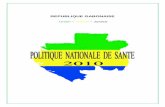 Union Travail Justice - csgabon.infocsgabon.info/file/f2/Polititique Nationale de Sante du Gabon 2010.pdf · d’une politique sanitaire de la nation nécessite la contribution de