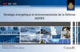 Stratégie énergétique et environnementale de la ...€¦ · Les 10 plus grands types de bâtiment selon la ... –TDDC finance des projets canadiens de technologies propres et