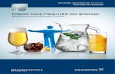 PomPes Pour l’industrie des boissonsnotesFile/DocIndustrieBoisson.pdf · Transfert de liquide Les applications pour la production de jus de fruits et ... pompage de haute qualité.