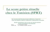 Le score prière rituelle chez le Tunisien (SPRT) · qualité de vie des patients atteints d’une BPCO (questionnaire de Saint George’s) ... LE SCORE DE PRIERE RITUELLE CHEZ LE