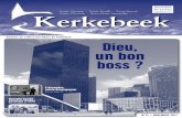 MENSUEL DE L’UNITÉ PASTORALE DU … · Avec la « Kerkophonique » 2 octobre 2011 : toutes les assemblées de l’Unité pastorale du Kerkebeek se retrou-vent à l’église Ste