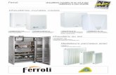 Ferroli chaudières murales et au sol à gaz radiateurs à ... · PDF fileFerroli chaudières murales et au sol à gaz radiateurs à eau chaude uECONCEPT 100 Chaudière à condensation,