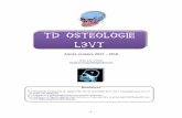 TD OSTEOLOGIE L3VT - Site Web de Jean-Luc Voisinjeanlucvoisin.free.fr/pdfcours/TP L3 2017.pdf · ... des os, des cartilages et des dents de ... de glycosaminoglycannes. Chez les ...
