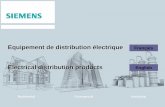Equipement de distribution électrique Electrical ...spectra-sales.com/wp-content/uploads/Siemens_Presentation/Start.pdf · Page 20 Date Copyright © Siemens Canada limitée 2009.