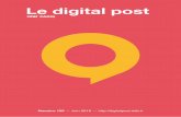 Le digital postdigitalpost.ddb.fr/wp-content/uploads/2016/06/DDB-Digital-Post-155.pdf · aujourd’hui face à plusieurs problèmes : d’une part, on ... fonctionnalité, et HBO