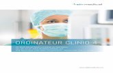 ORDINATEUR CLINIO 4 - ugap.fr · proche des patients ou en combinaison avec d’autres produits de technique médicale et peuvent offrir à l’utilisateur la sécurité instrumentale