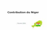 Contribution du Niger - JICA · Partage de la situation, ... Sous total 2: 10 000 F Cotisation des parents et de la communauté SG COGES Pdt COGES EXEMPLE D’UN PLAN D’ACTION AXE