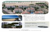 ESPAGNE / COSTA DORADA - vtf-vacances.com · l'architecte Bernardí Martorell, disciple et collaborateur d'Antoni Gaudí. ... découvrir sa formation, son inspiration et l’influence
