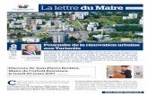 La lettre du Maire - Corbeil-Essonnes, Ville de Corbeil ... · enrichie sous l’égide du programme de rénovation urbaine. En effet, les 4 groupes scolaires du quartier ont ...