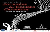 JOURNÉES des EGLISES OUVERTES - Partons à la … juin 2016/prov/JEO... · L'organiste sera accompagné de la chorale paroissiale du village de Salmchâteau. ... Salle Houmont Freux