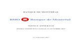 BANQUE DE MONTRÉAL - bmo.com Files/2017AIFfr.pdf · stratégies, le risque environnemental et social et le risque de réputation, aux pages 86 à 112 du rapport de gestion de 2017
