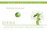 Selection de travaux - architecture-durable.typepad.frarchitecture-durable.typepad.fr/files/book-ethik-a.pdf · Ethik-A est une agence dynamique d’Architecture ... de générer
