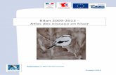 Bilan 2009-2012 Atlas des oiseaux en hiver · Christophe Jacques, ... Gaell Mainguy, Garde Nature (90), Georges Bedrines, Georges Lignier, Ghislain Riou, Gilles Fléron ... Oncfs