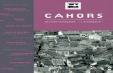 CAHORS · un document daté de ... les théories fonctionnalistes alors en vogue dans les programmes urbains. Cahors s ... avec la limitation des hauteurs des nouveaux ...