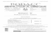 o Vendredi 15 mars 2013 BODACC - Bodacc.fr | Bulletin ...€¦ · BODACC no 53 B − 15 mars 2013 − 3. . 21 - 503 315 178 RCS Bourg-en-Bresse. SCI TABOGA. Forme : Société civile