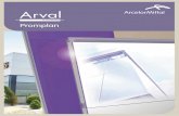 Arval - Promplan janvier 2012 - Distribution Solutions ...ds.arcelormittal.com/repo/AMC France/Arval - Promplan.pdf · Pose verticale 6 Jonction transversale Avant la pose des panneaux,