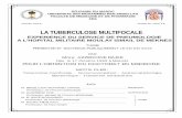 LATUBERCULOSEMULTIFOCALEscolarite.fmp-usmba.ac.ma/cdim/mediatheque/e_theses/104-15.pdf · monde et au Maroc. ... peut être rarement patente avec persistance des stigmates radiologiques