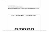 OMRON - Catalogue Technique: Automates …CPM2C… · Résistance d’isolement 20 MW min. (à 500 Vc.c.) entre les bornes c.a. externes et les bornes de terre de protection ... Compteurs/décompteurs