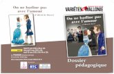 On ne badine pas avec l’amour - Variétés de Wallonie ... · La Compagnie La Cie des Variétés de Wallonie est implantée dans la salle du Pavillon de Flore (rue Surlet à Liège).