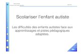 Scolariser lâ€™enfant autiste - ac-orleans-tours.fr .Scolariser lâ€™enfant autiste Les conditions