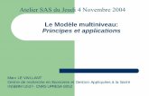 Le Modèle multiniveau: Principes et applicationsthom.jouve.free.fr/work/thesis/.../Biblio/intro_modele_multiniveau.pdf · et facteurs de niveau plus élevé. - Le traitement des