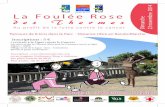 La Foulée Rose des Thermes - thermesdevals.com · Le principe de la Foulée Rose des Thermes : une boucle dans le parc du Casino de Vals-les-Bains d’environ 1 km à faire 8 fois