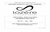 RECUEIL DES ACTES ADMINISTRATIFS N°17 – 03 - 02 - Département de …lozere.fr/sites/default/files/recherche.lozere.fr/raa/deliberation/... · N° CD_17_1022 : Désignation d'un